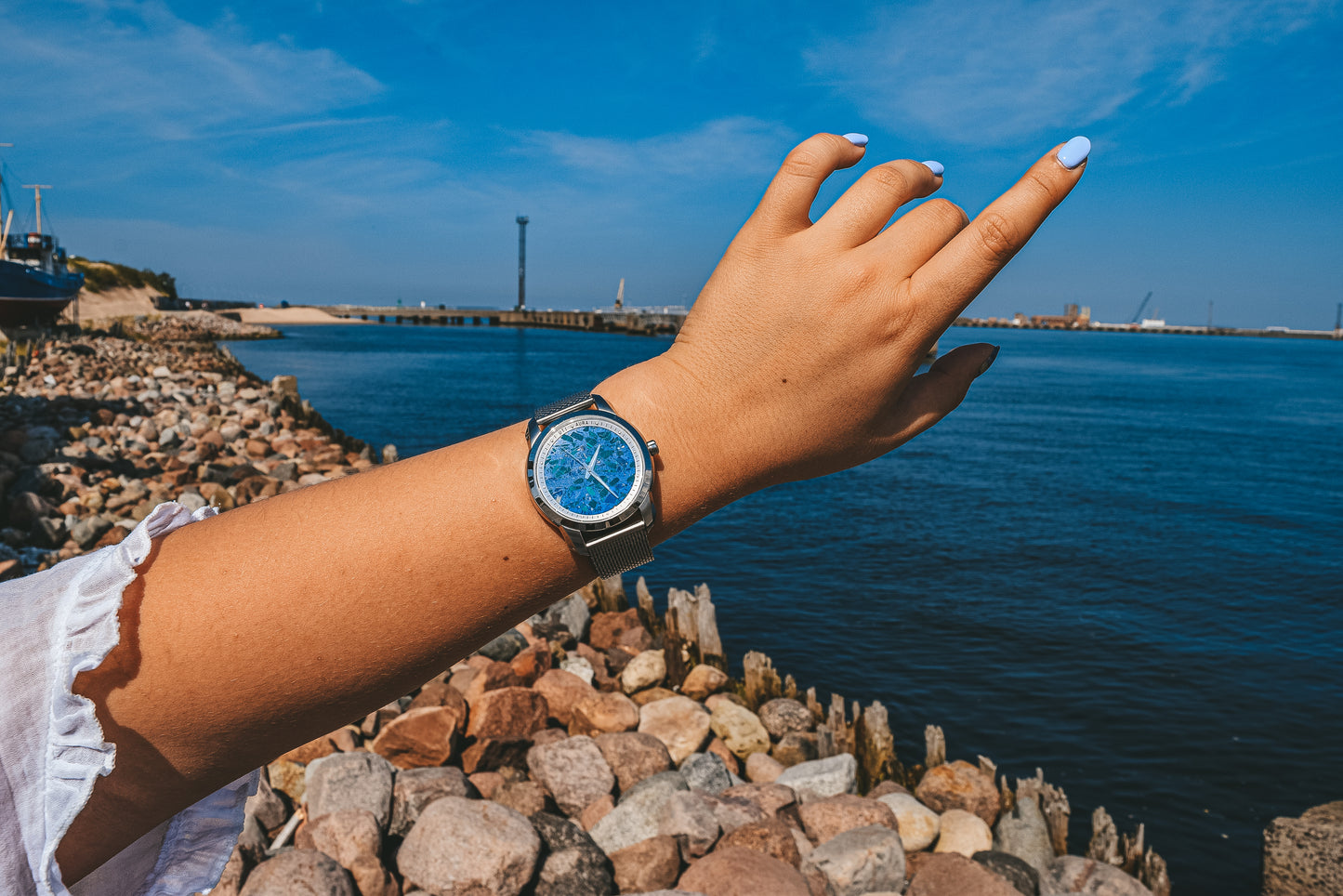 LAZURITE SILVER WHITE - Urban Time Imagination