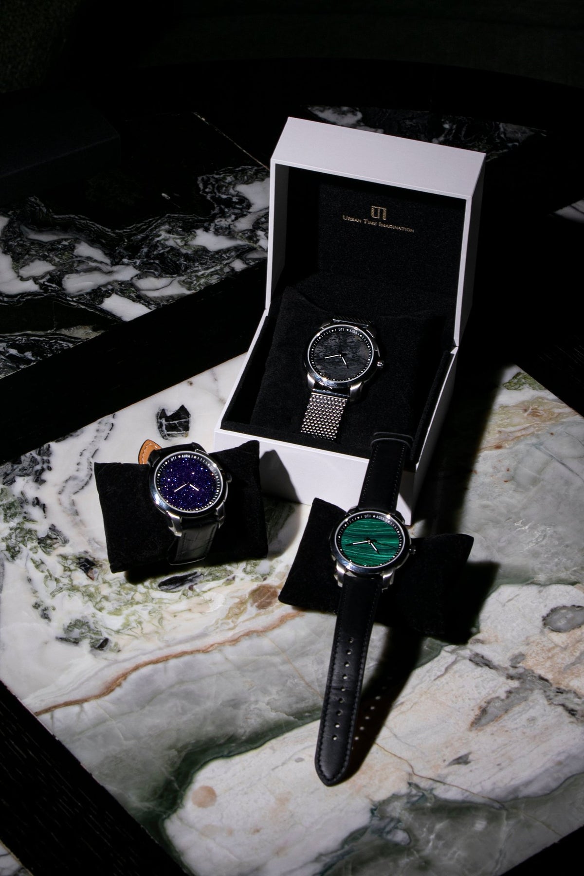 BLUEGOLD CARBON BLACK - Urban Time Imagination