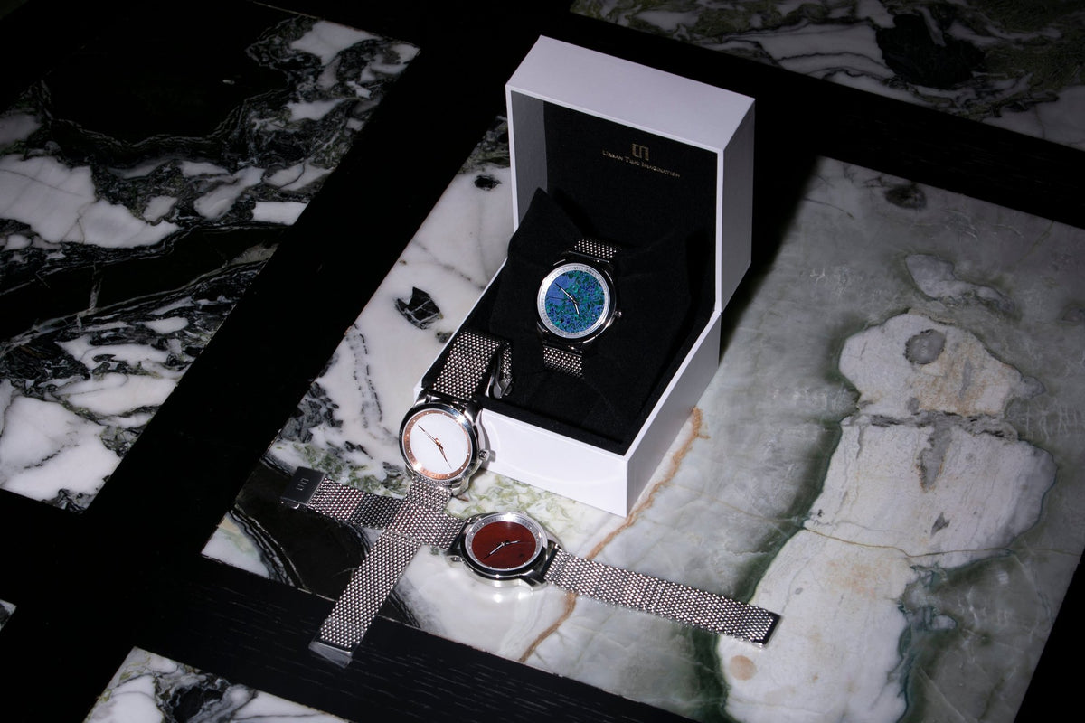 LEPIDOCROCITE SILVER WHITE - Urban Time Imagination