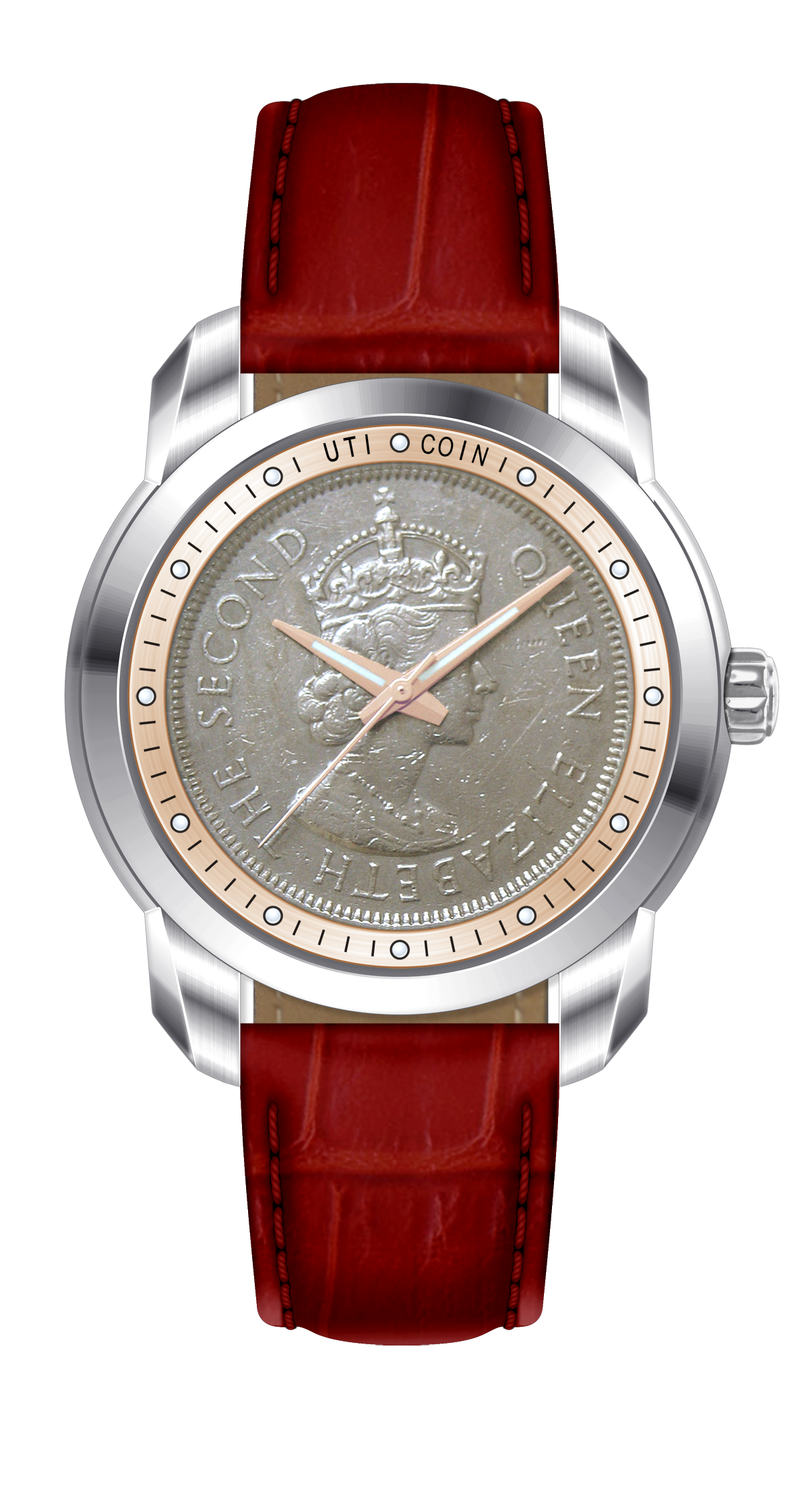 THE COIN ORIGIN ROSE GOLD - Urban Time Imagination