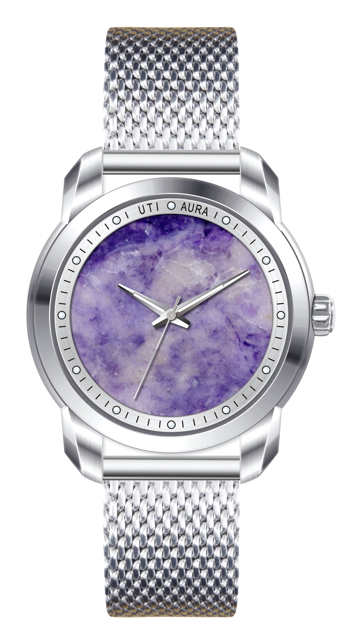 CHAROITE SILVER WHITE - Urban Time Imagination