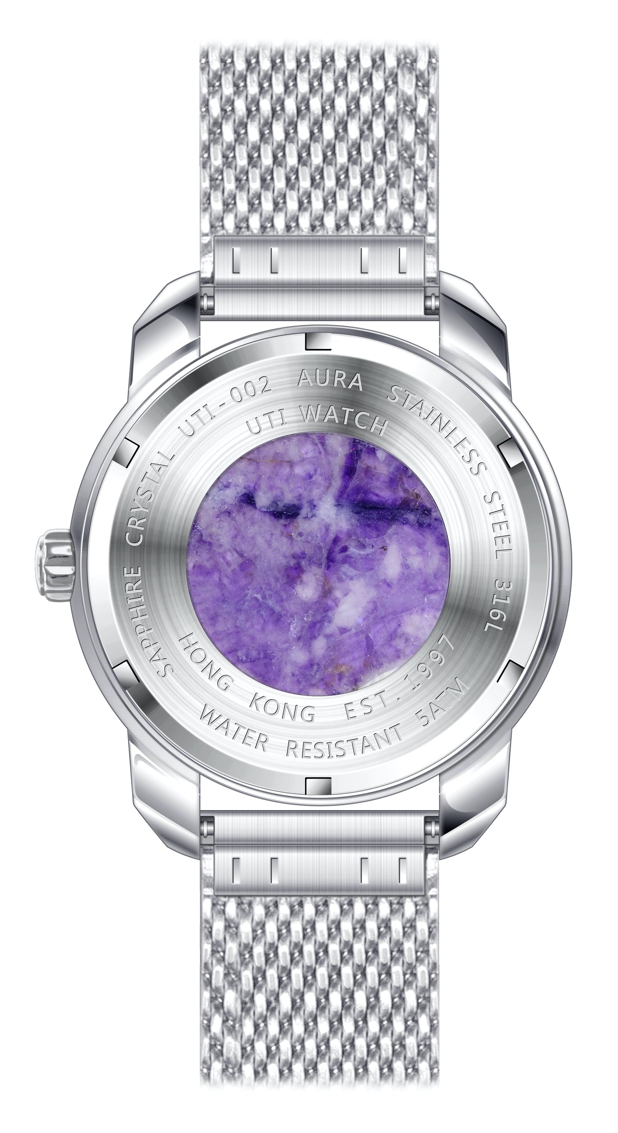 CHAROITE SILVER WHITE - Urban Time Imagination