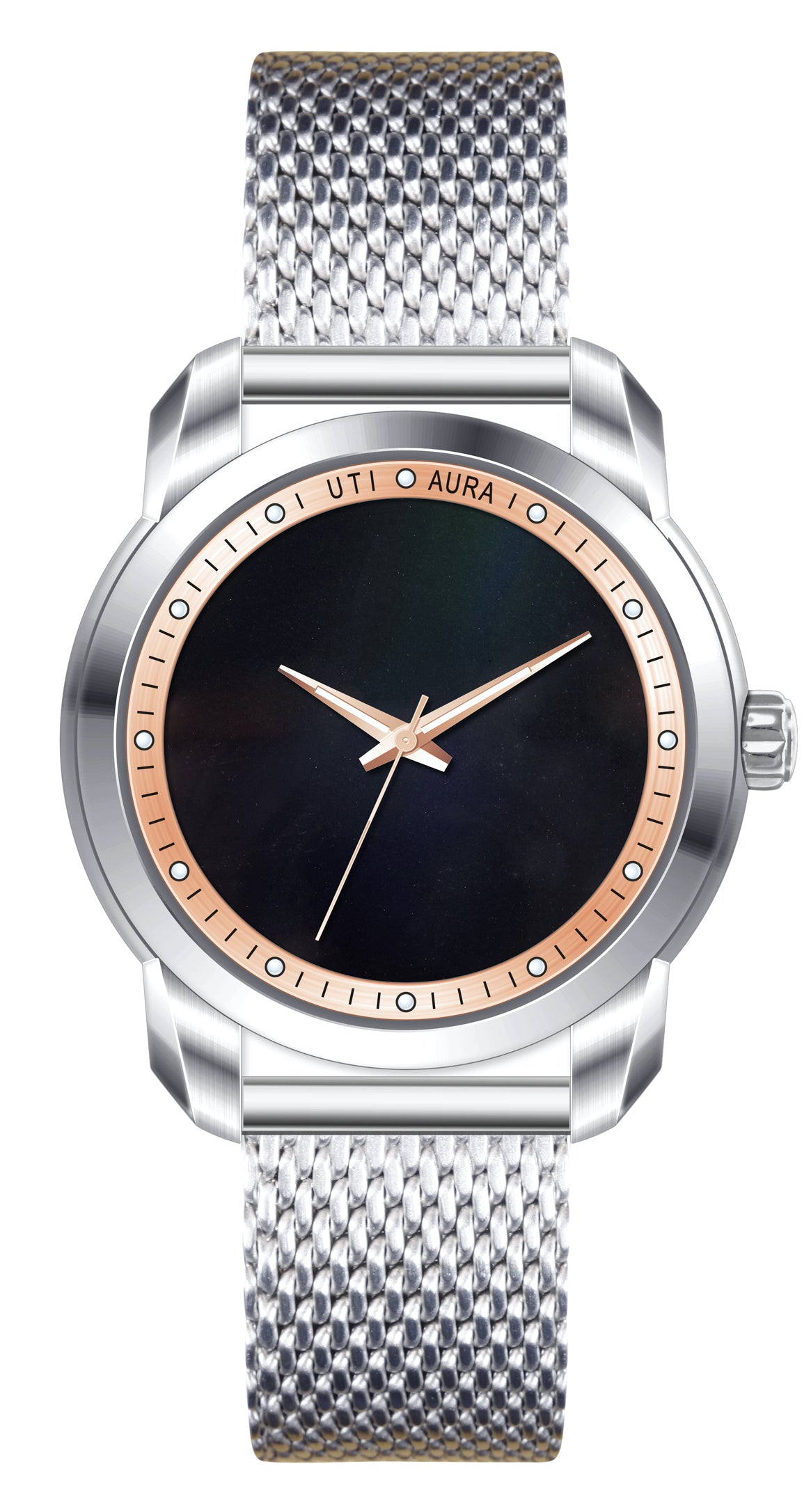 OBSIDIAN ROSE GOLD - Urban Time Imagination