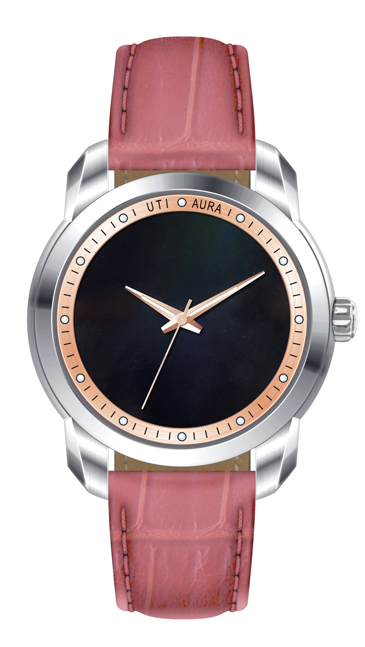 OBSIDIAN ROSE GOLD - Urban Time Imagination