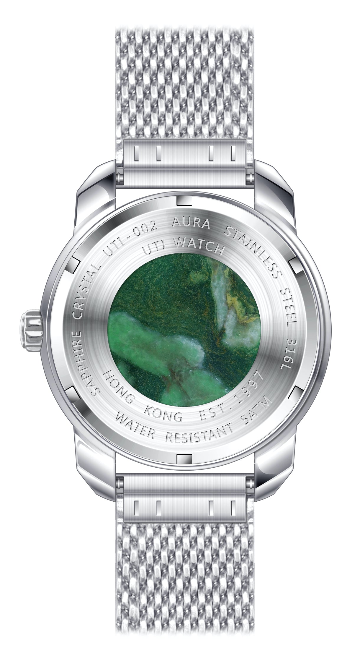 AUSTRALIAN JADE SILVER WHITE - Urban Time Imagination