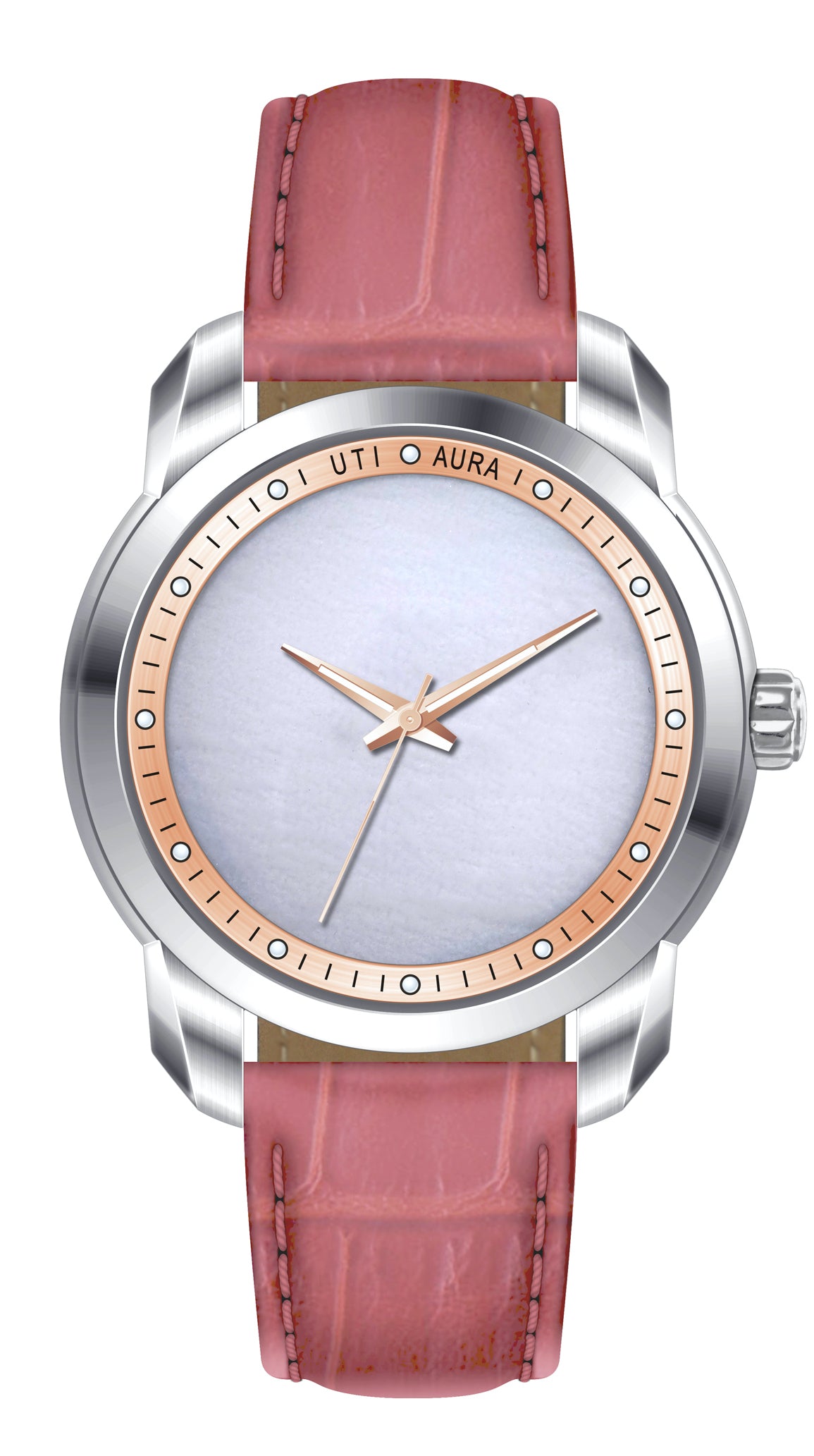 WHITE JADE ROSE GOLD - Urban Time Imagination