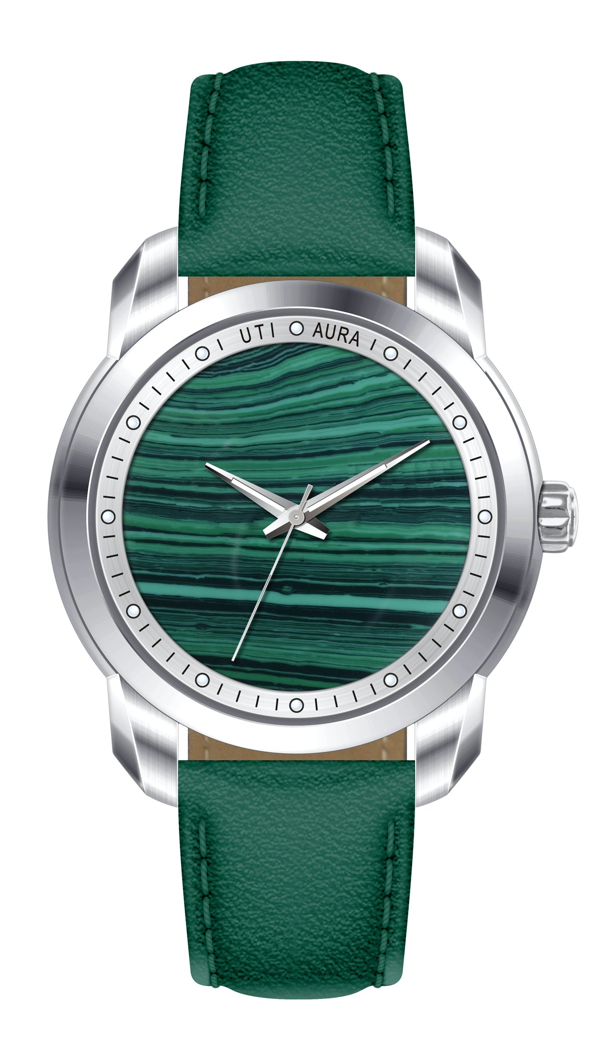 MALACHITE SILVER WHITE - Urban Time Imagination