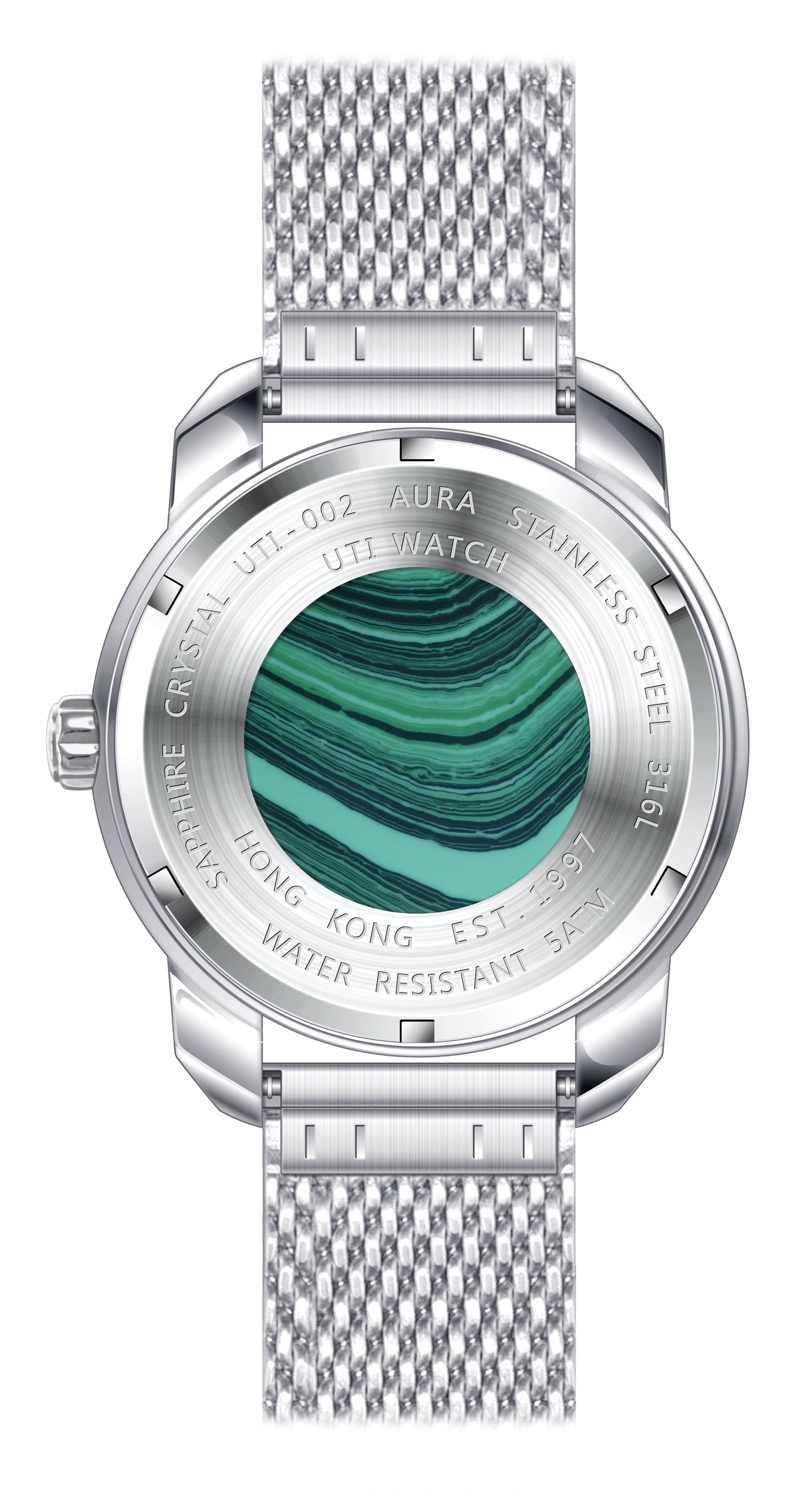 MALACHITE CARBON BLACK - Urban Time Imagination