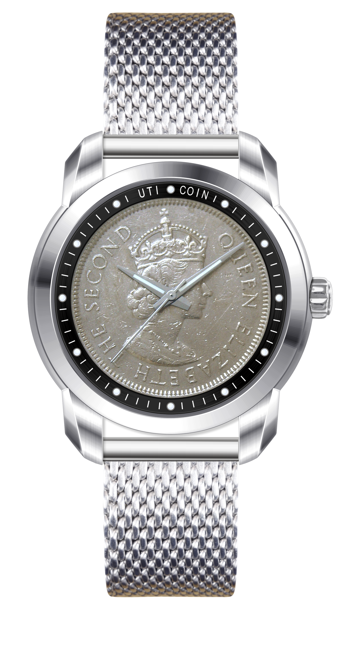 THE COIN ORIGIN CARBON BLACK - Urban Time Imagination