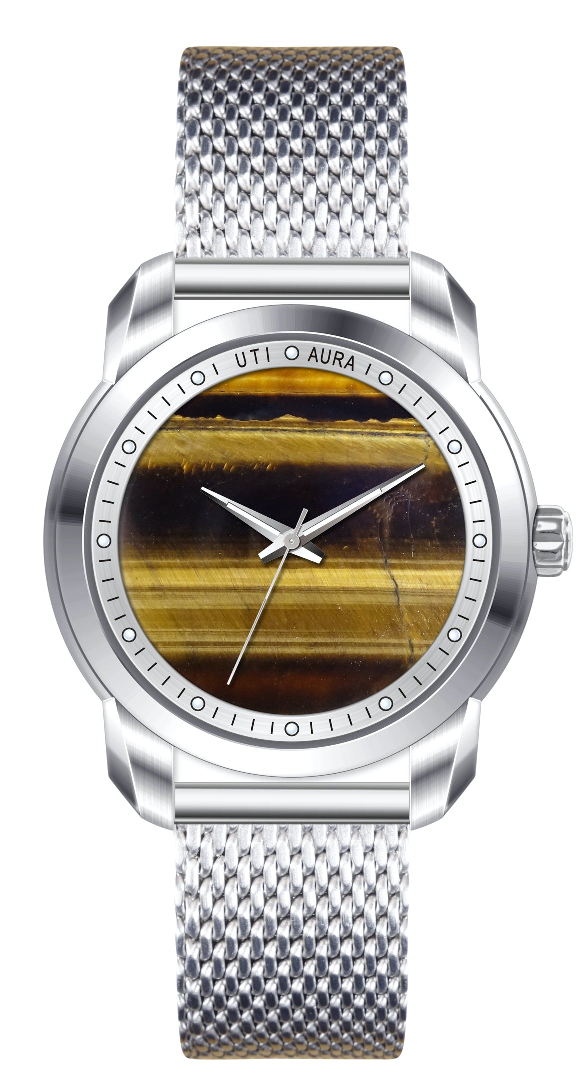 TIGER EYE SILVER WHITE - Urban Time Imagination