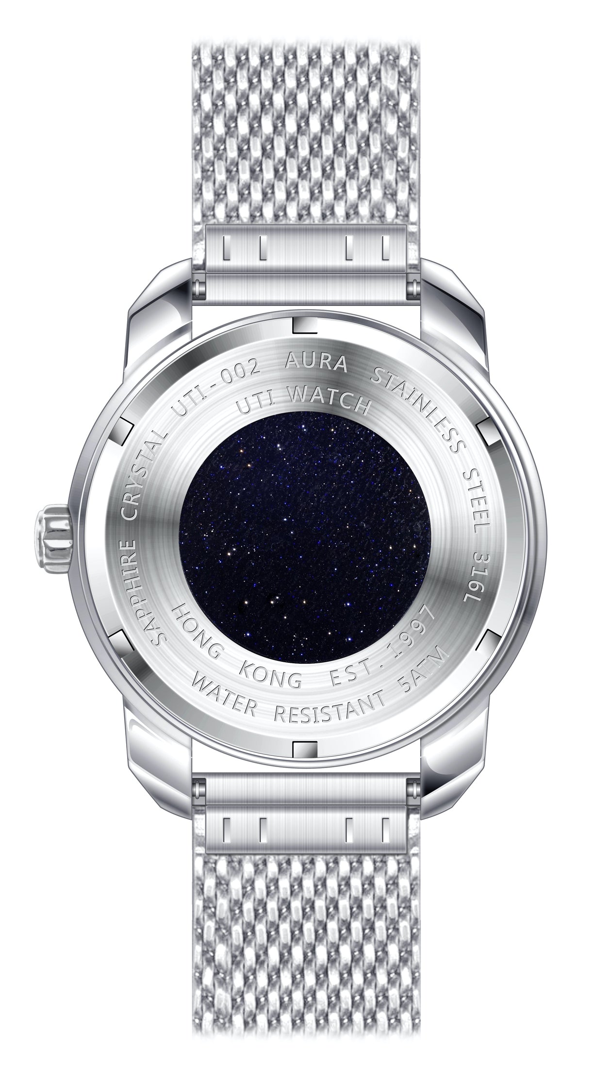 BLUEGOLD SILVER WHITE - Urban Time Imagination