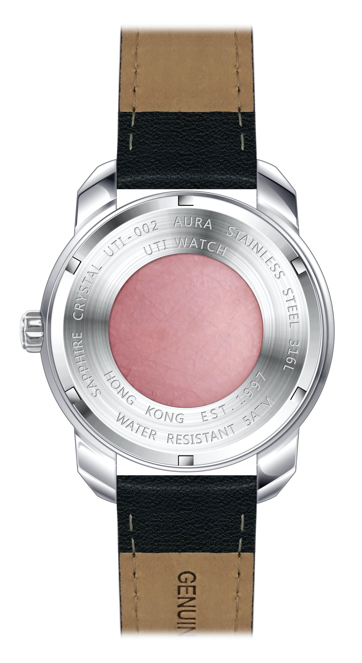 ROSE QUARTZ CARBON BLACK - Urban Time Imagination