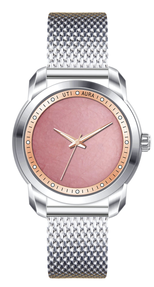 ROSE QUARTZ ROSE GOLD - Urban Time Imagination