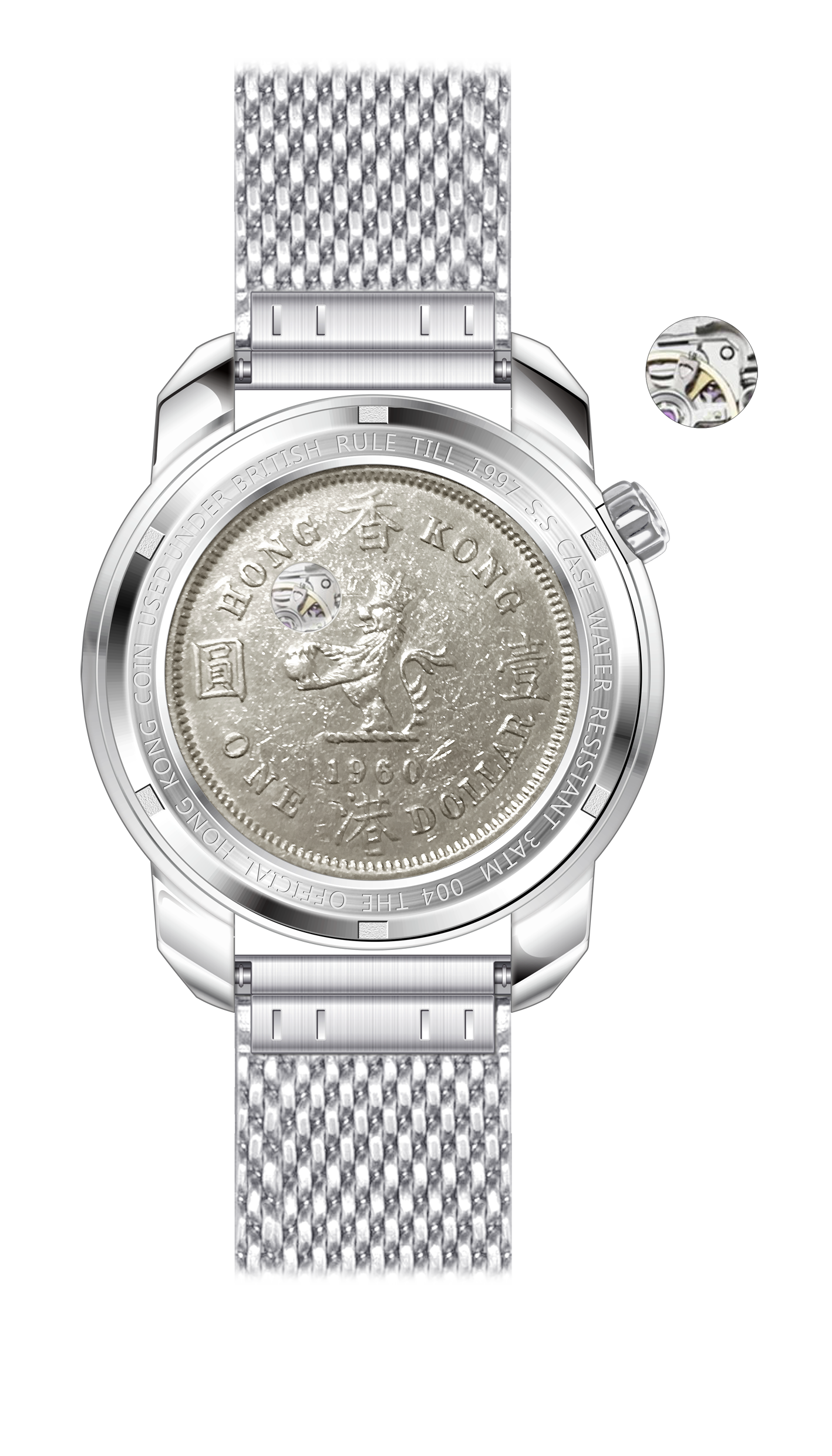 THE COIN AUTOMATICS ROYAL BLUE - Urban Time Imagination