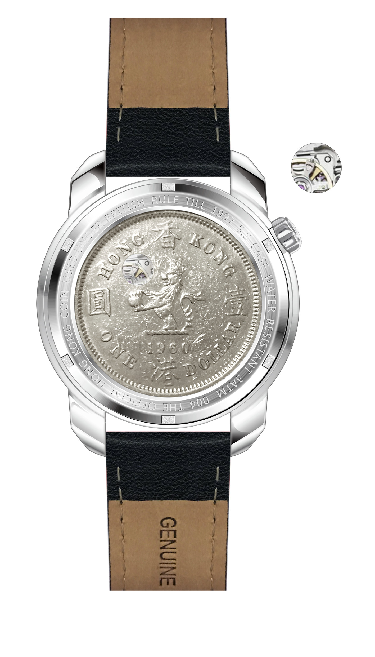 THE COIN AUTOMATICS RACING GREEN - Urban Time Imagination