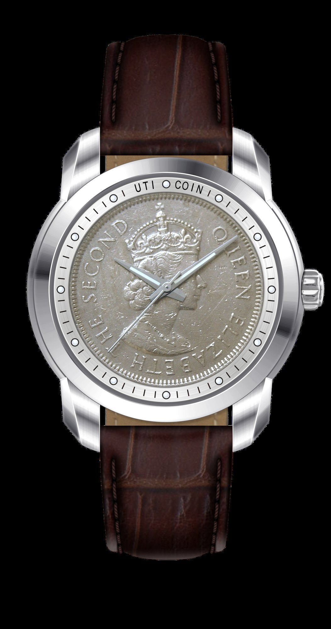 THE COIN ORIGIN SILVER WHITE - Urban Time Imagination