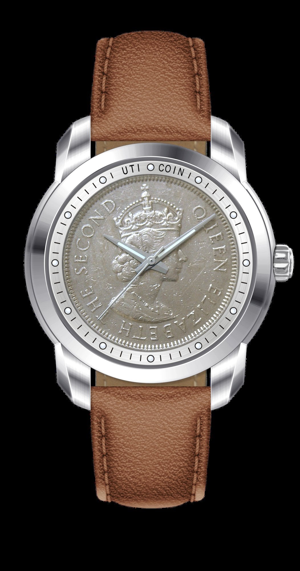 THE COIN ORIGIN SILVER WHITE - Urban Time Imagination