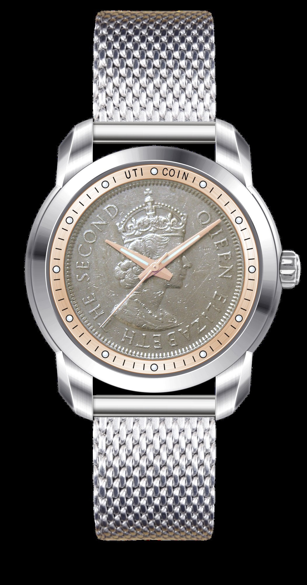 THE COIN ORIGIN ROSE GOLD - Urban Time Imagination