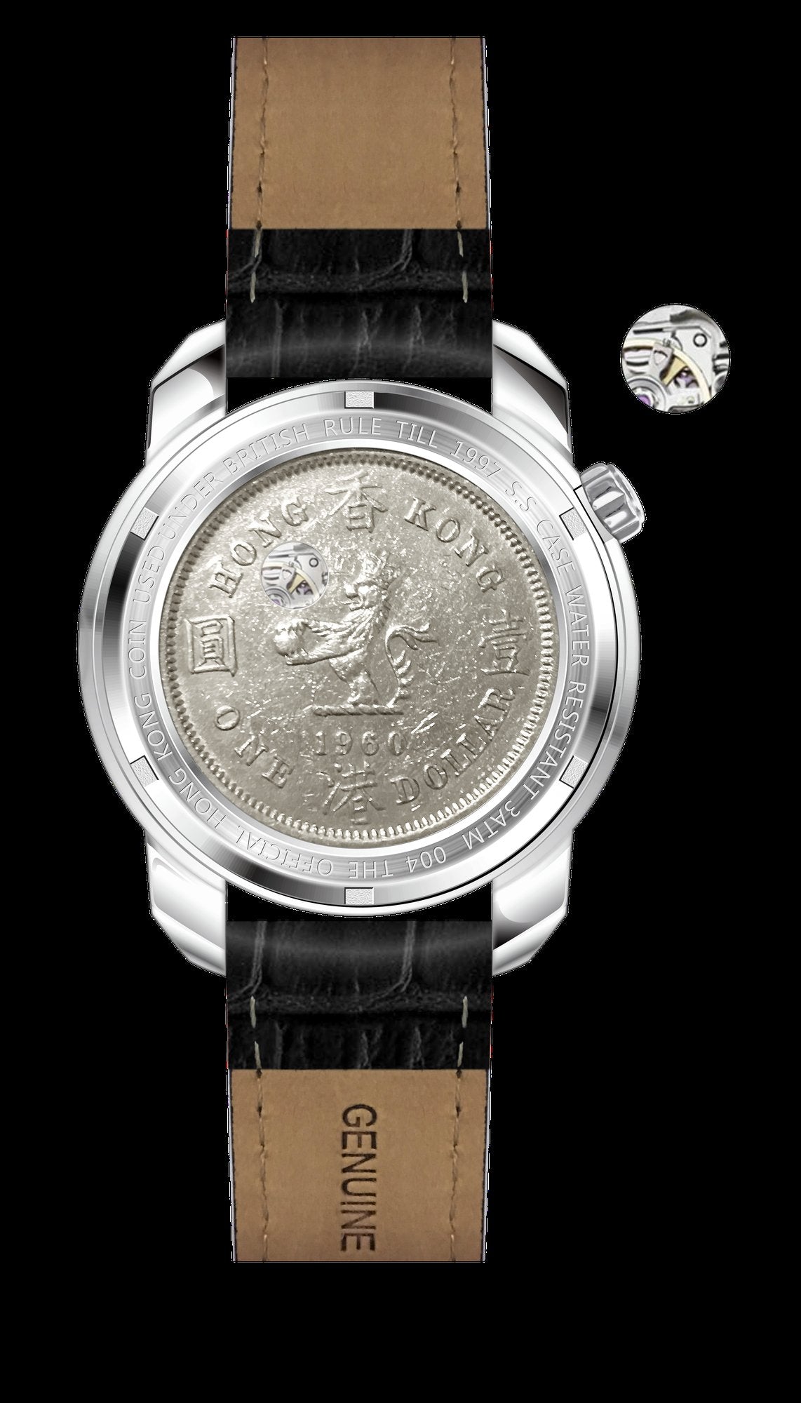 THE COIN AUTOMATICS CARBON BLACK - Urban Time Imagination