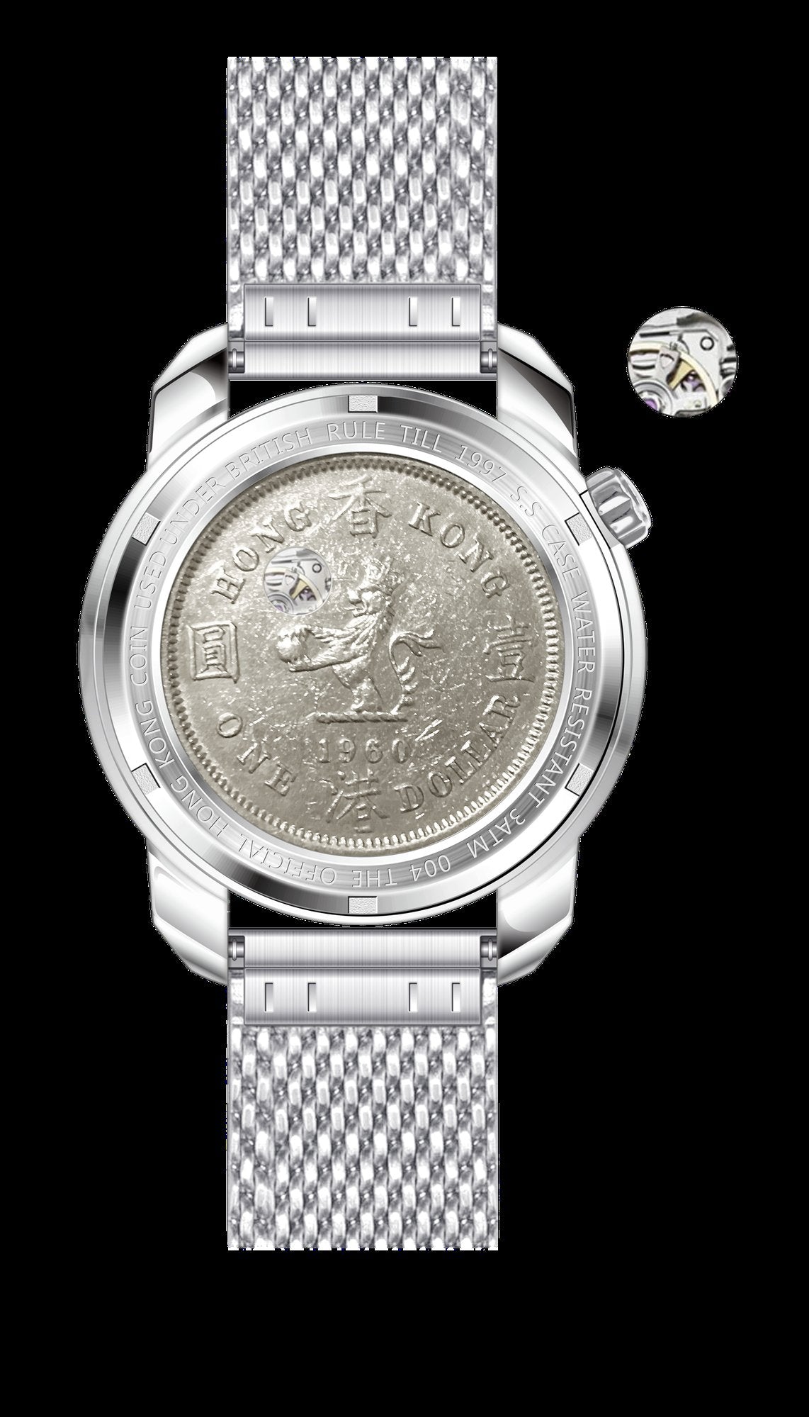 THE COIN AUTOMATICS RACING GREEN - Urban Time Imagination