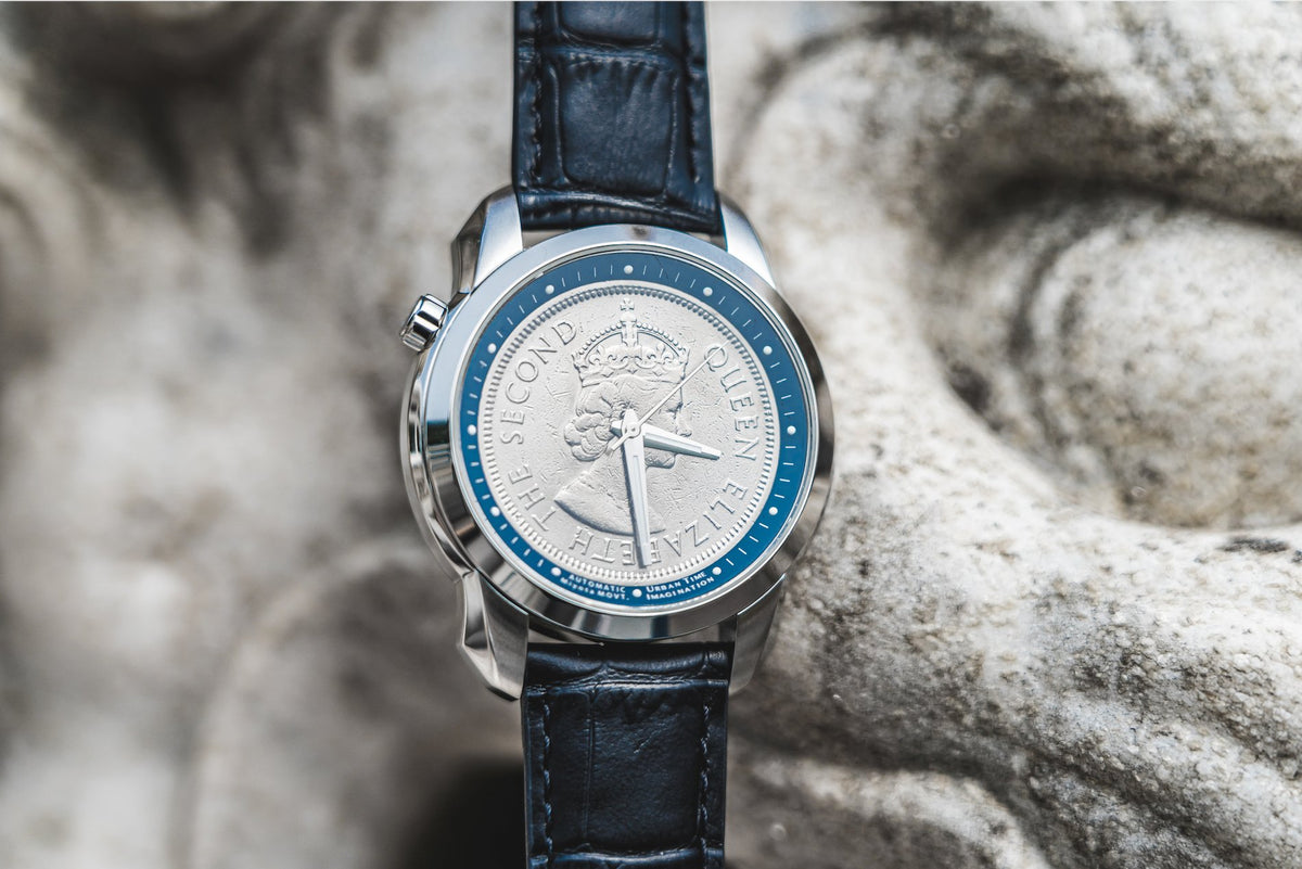 1960 QE2 ROYAL BLUE DIAMOND JUBILEE - Urban Time Imagination
