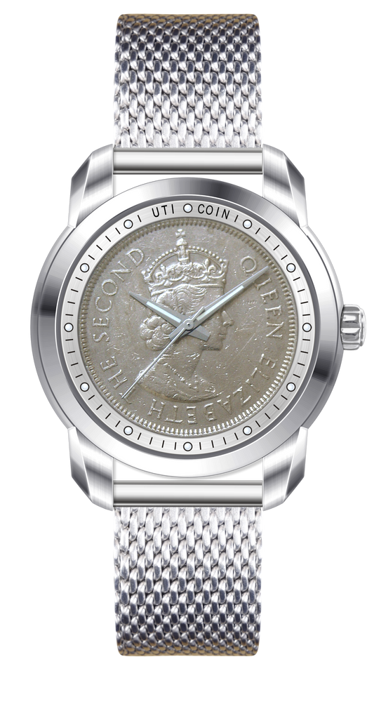 THE COIN ORIGIN SILVER WHITE - Urban Time Imagination