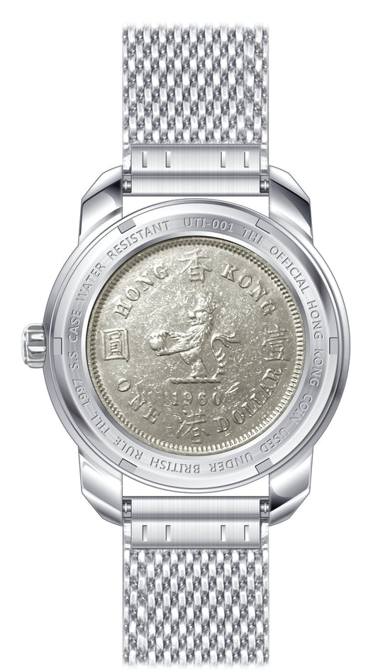 THE COIN ORIGIN SILVER WHITE - Urban Time Imagination