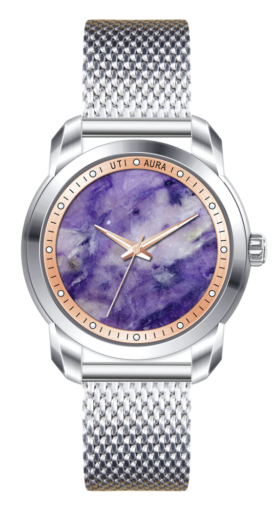 CHAROITE ROSE GOLD - Urban Time Imagination