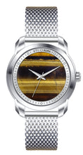 Load image into Gallery viewer, TIGER EYE SILVER WHITE - Urban Time Imagination
