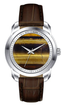 Load image into Gallery viewer, TIGER EYE SILVER WHITE - Urban Time Imagination
