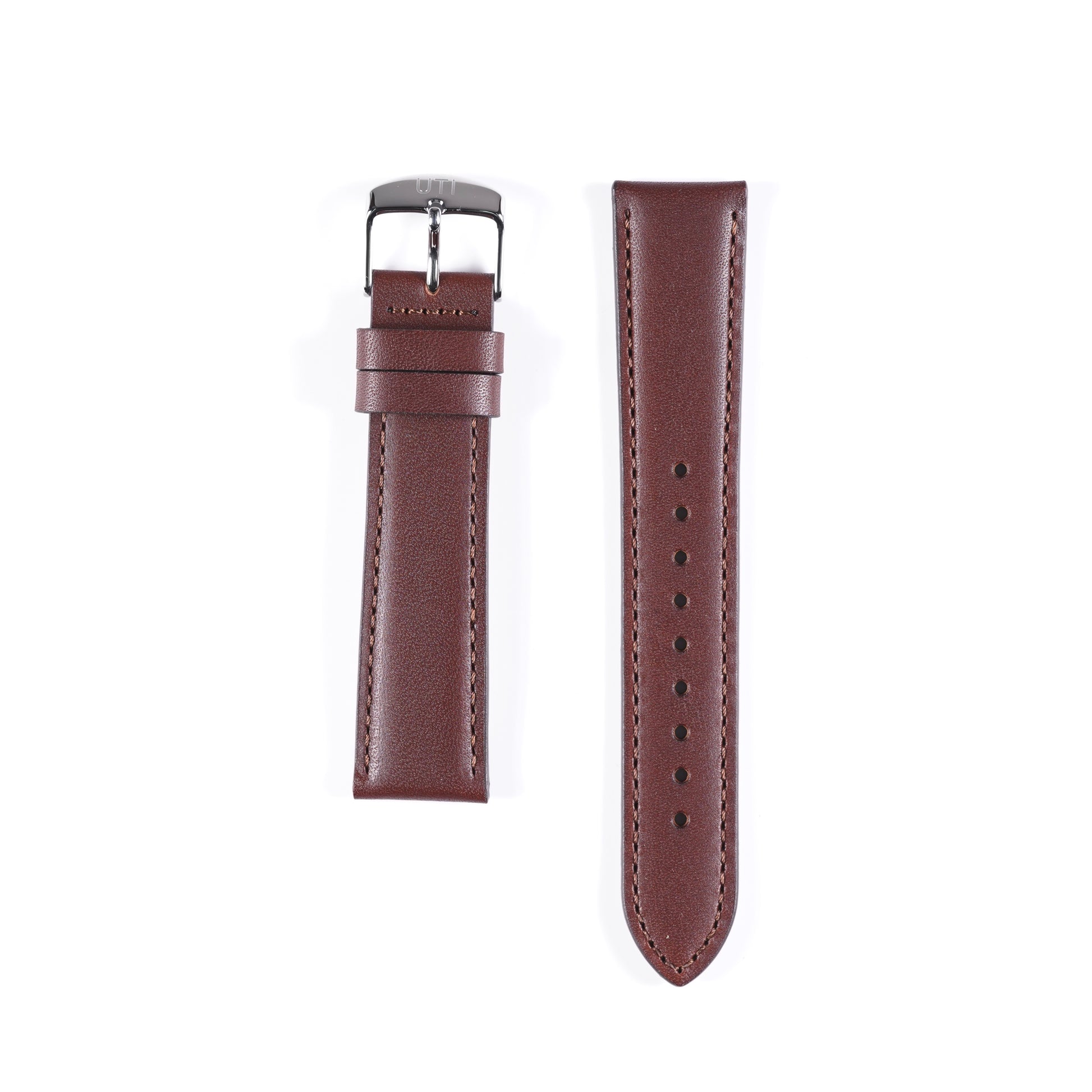 20mm Genuine Leather Brown - Urban Time Imagination