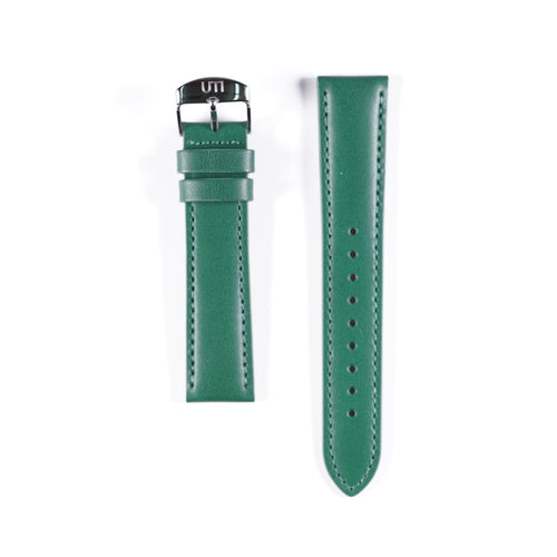 20mm Genuine Leather Green - Urban Time Imagination