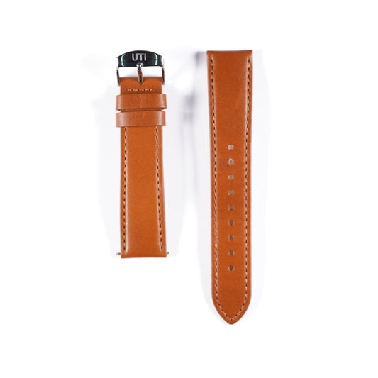 20mm Genuine Leather Khaki - Urban Time Imagination