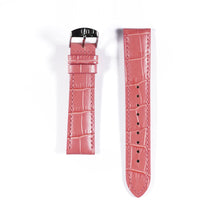 Load image into Gallery viewer, 20mm Crocodile Pattern Genuine Leather Pink - Urban Time Imagination
